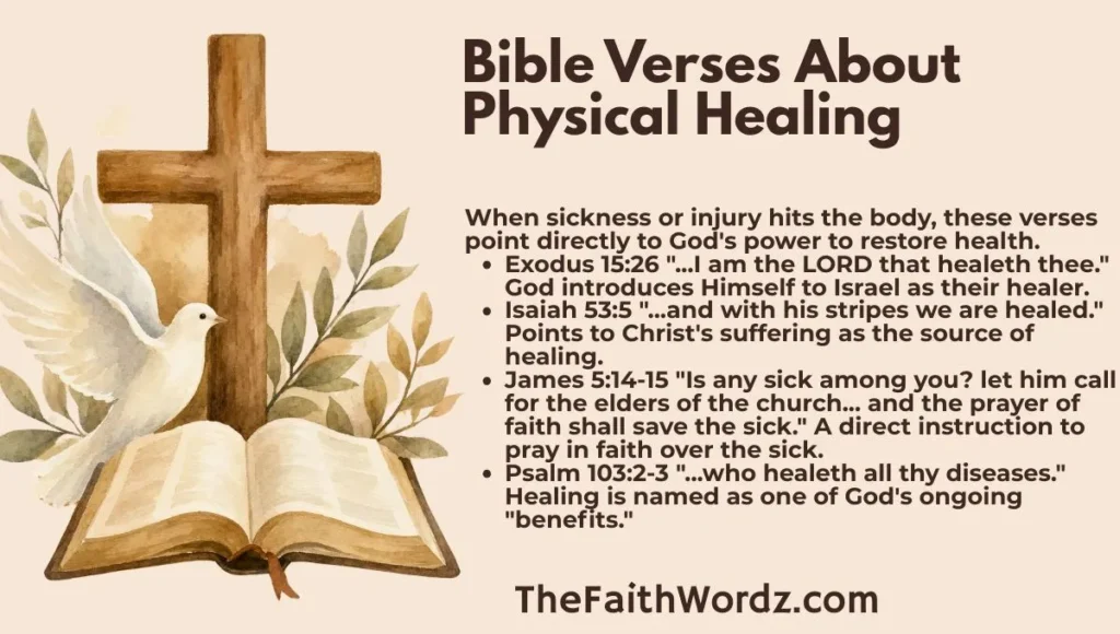 Bible Verses About Physical Healing