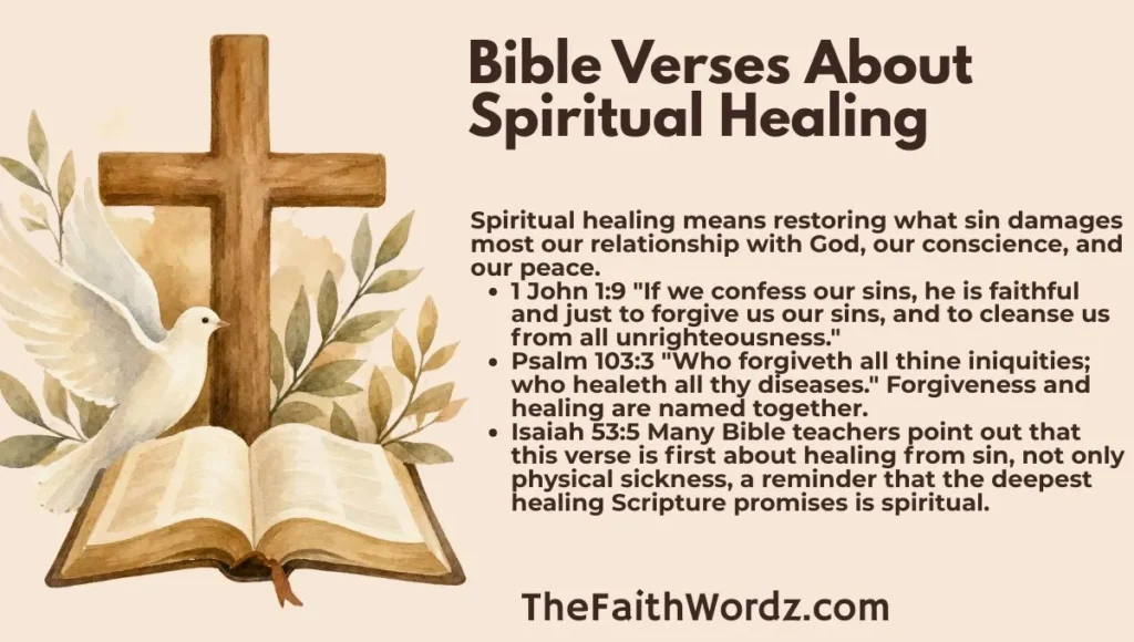 Bible Verses About Spiritual Healing