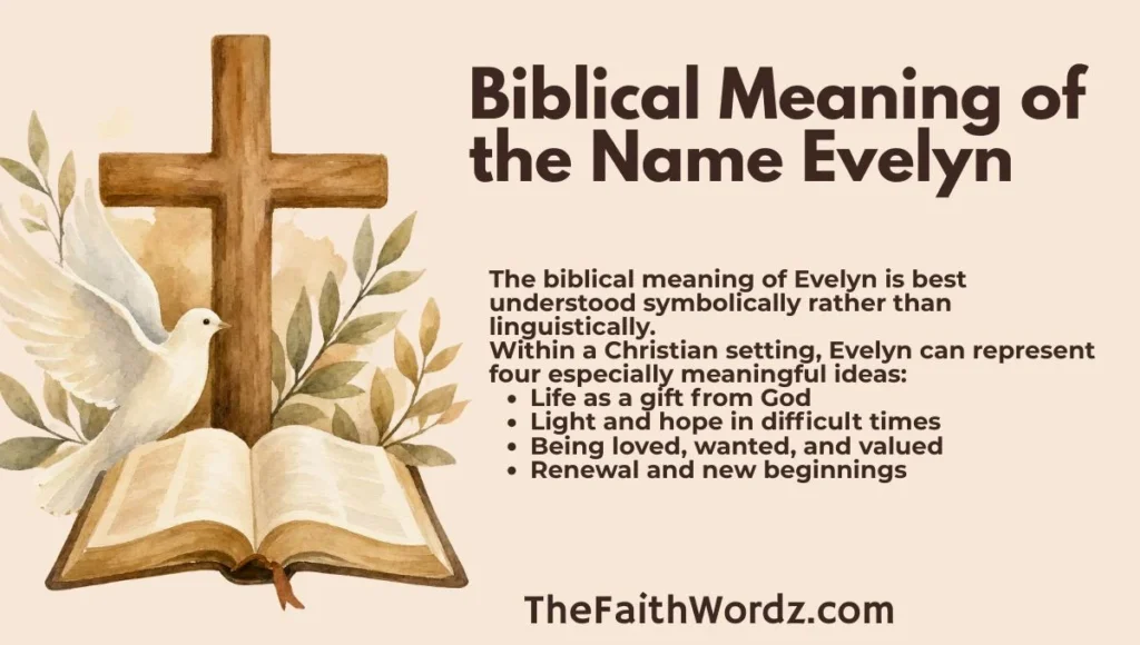 Biblical Meaning of the Name Evelyn