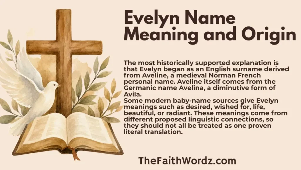 Evelyn Name Meaning and Origin