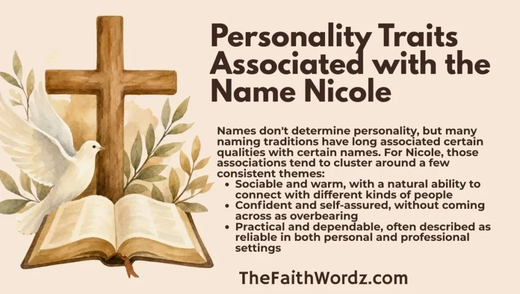 Personality Traits Associated with the Name Nicole
