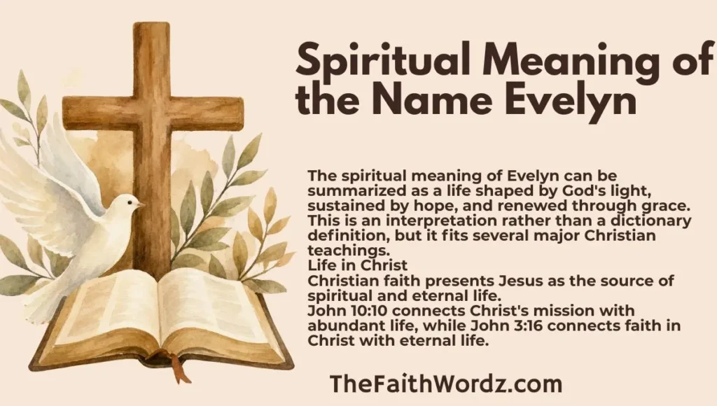Spiritual Meaning of the Name Evelyn