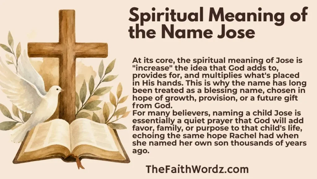 Spiritual Meaning of the Name Jose