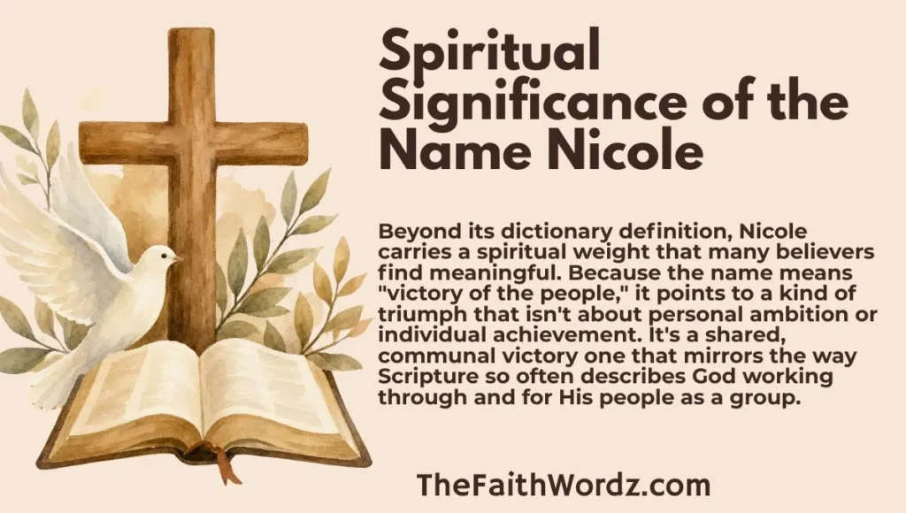 Spiritual Significance of the Name Nicole