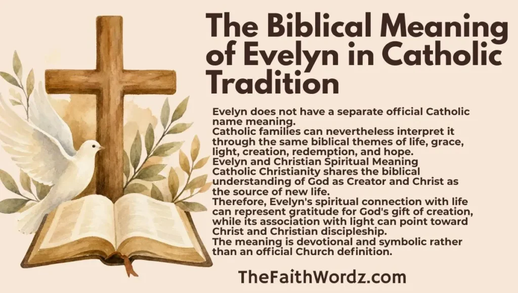The Biblical Meaning of Evelyn in Catholic Tradition