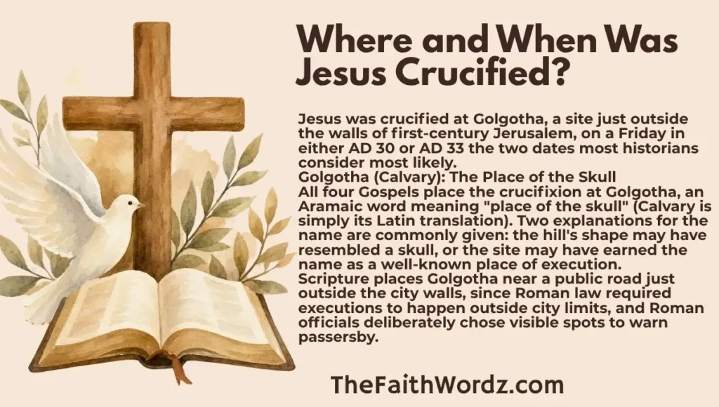 Where and When Was Jesus Crucified?