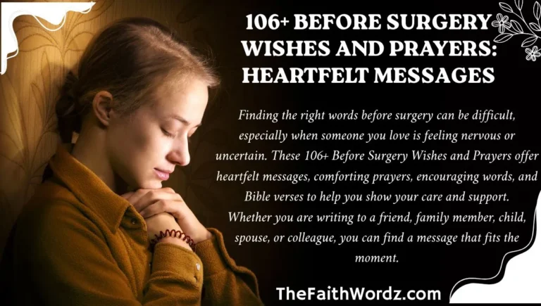 106+ Before Surgery Wishes and Prayers: Heartfelt Messages