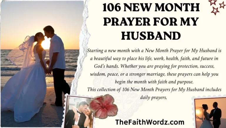 106 New Month Prayer for My Husband
