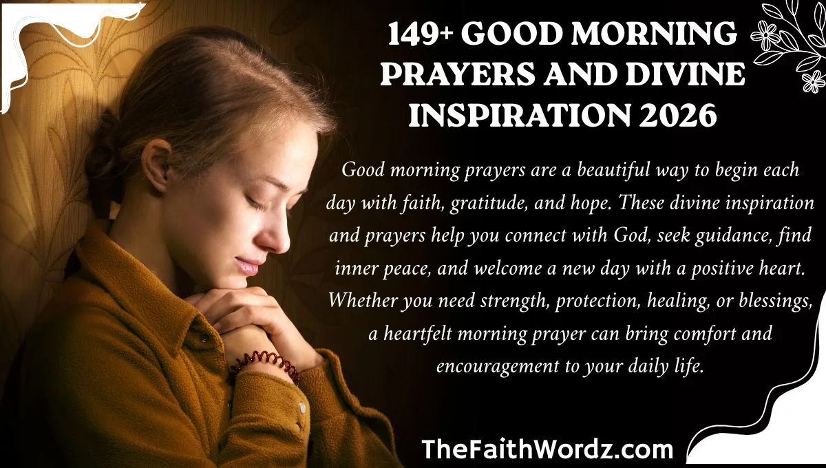 149+ Good Morning Prayers and Divine Inspiration 2026