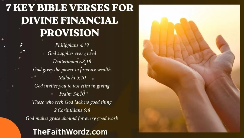 7 Key Bible Verses for Divine Financial Provision