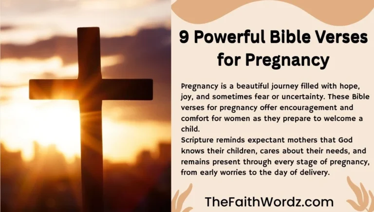 9 Powerful Bible Verses for Pregnancy