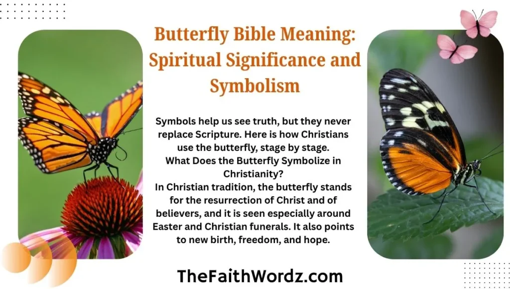 Butterfly Bible Meaning: Spiritual Significance and Symbolism