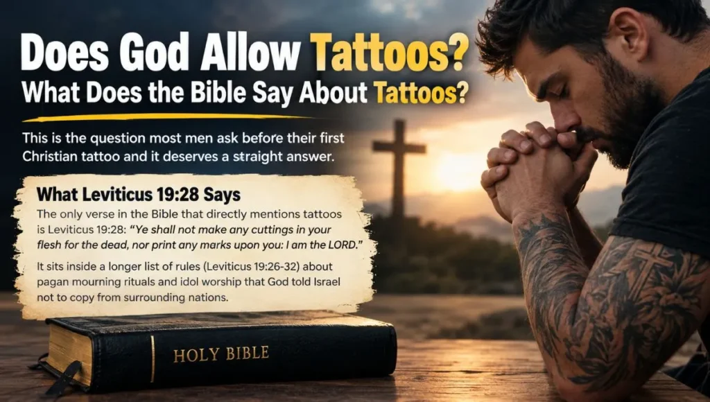 Does God Allow Tattoos? What Does the Bible Say About Tattoos?