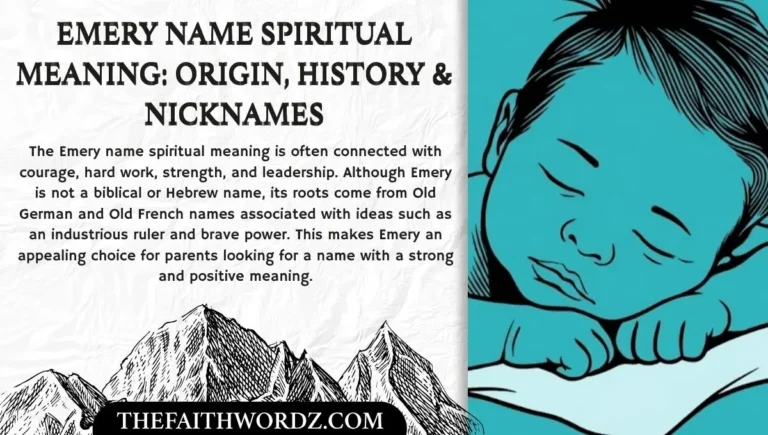 Emery Name Spiritual Meaning: Origin, History & Nicknames