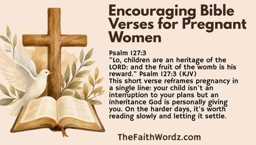 Encouraging Bible Verses for Pregnant Women