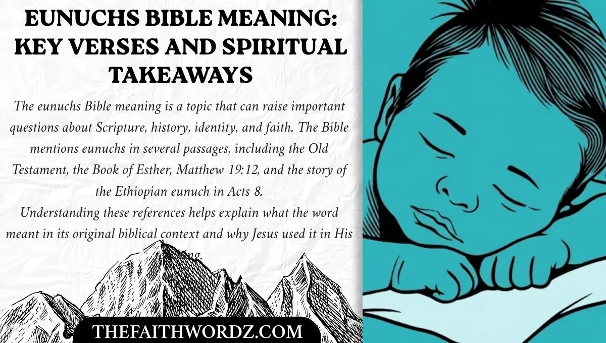 Eunuchs Bible Meaning: Key Verses and Spiritual Takeaways