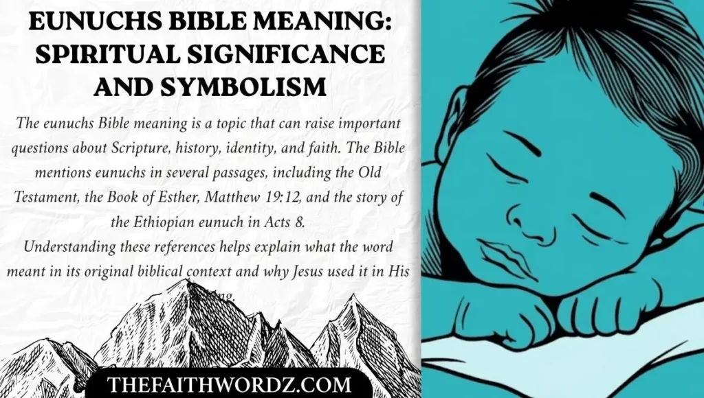 Eunuchs Bible Meaning: Spiritual Significance and Symbolism