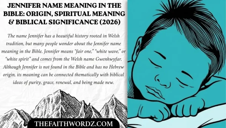 Jennifer Name Meaning in the Bible: Origin, Spiritual Meaning & Biblical Significance (2026)