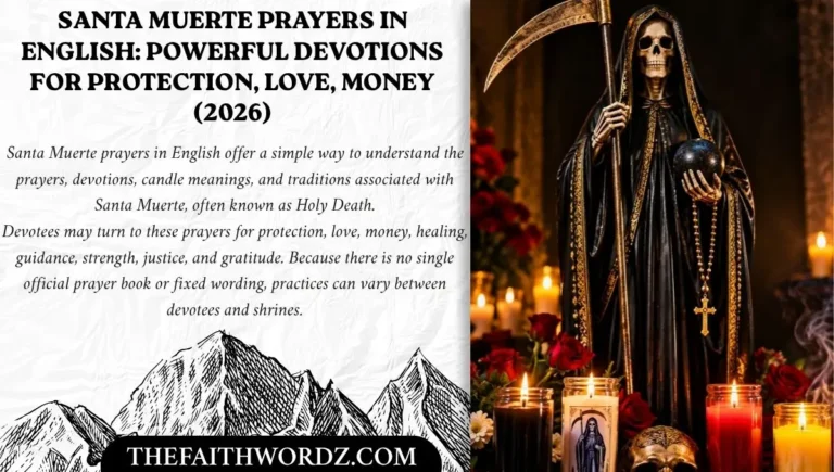 Santa Muerte Prayers in English: Powerful Devotions for Protection, Love, Money & More (2026)
