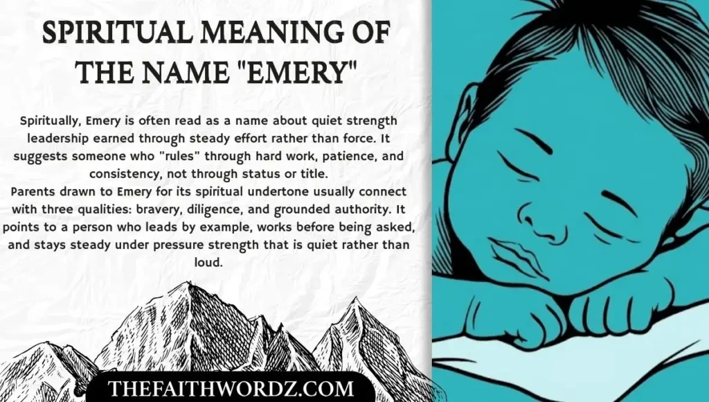 Spiritual Meaning of the Name "Emery"