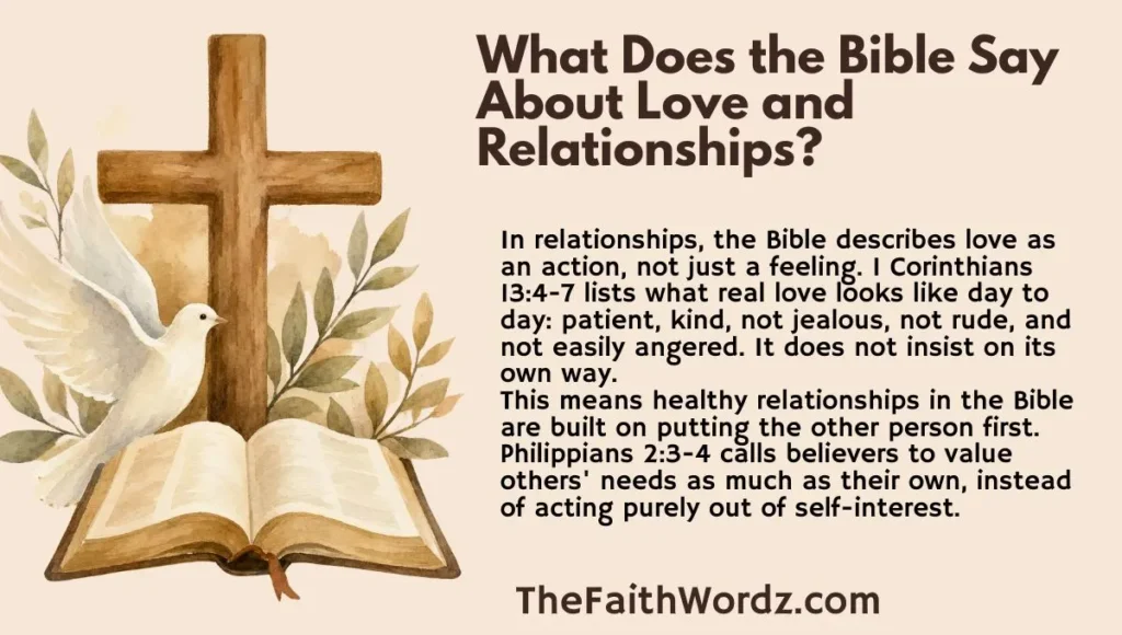 What Does the Bible Say About Love and Relationships?