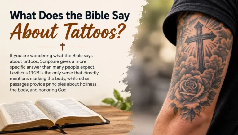 What Does the Bible Say About Tattoos?
