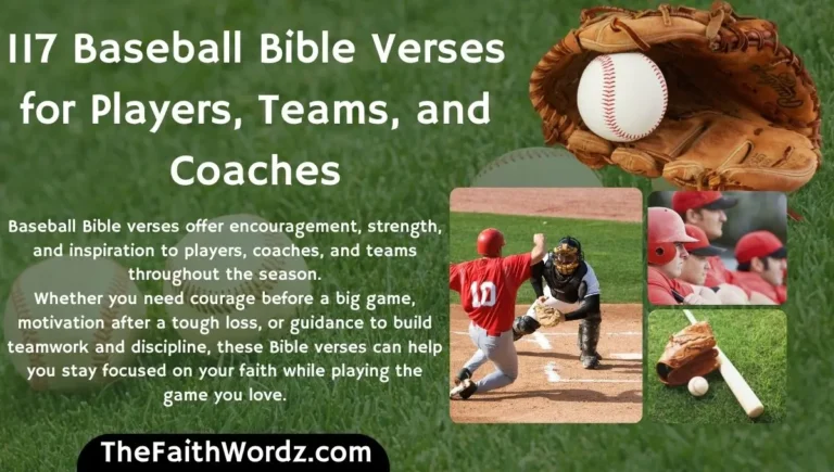 117 Baseball Bible Verses for Players, Teams, and Coaches