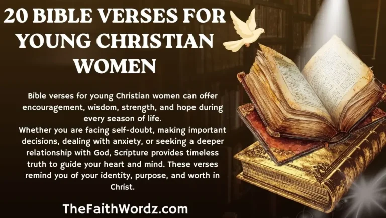 20 Bible Verses for Young Christian Women