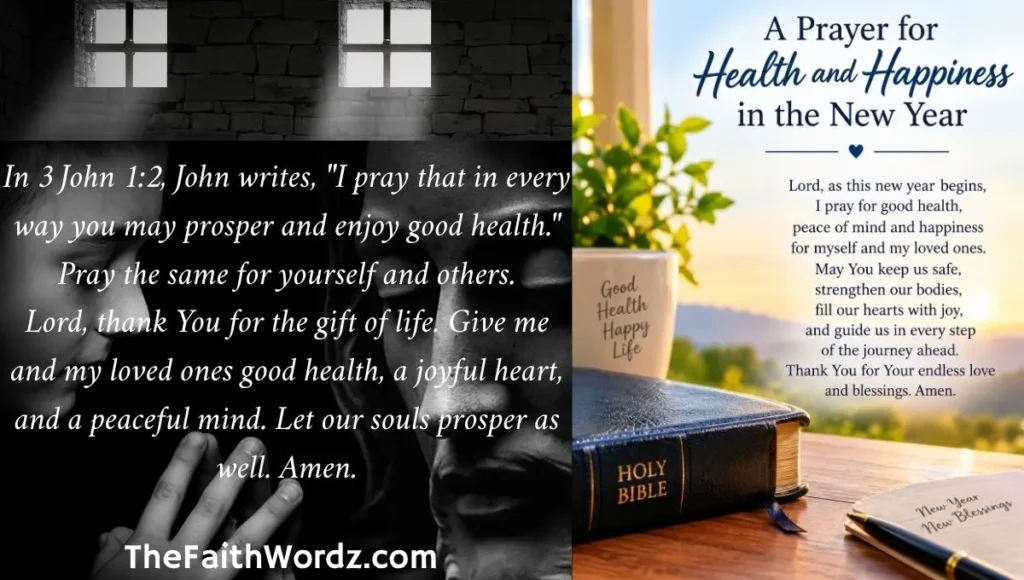 A Prayer for Health and Happiness in the New Year