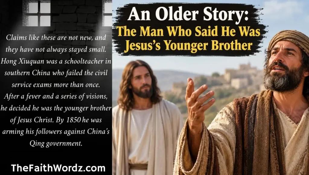 An Older Story: The Man Who Said He Was Jesus’s Younger Brother