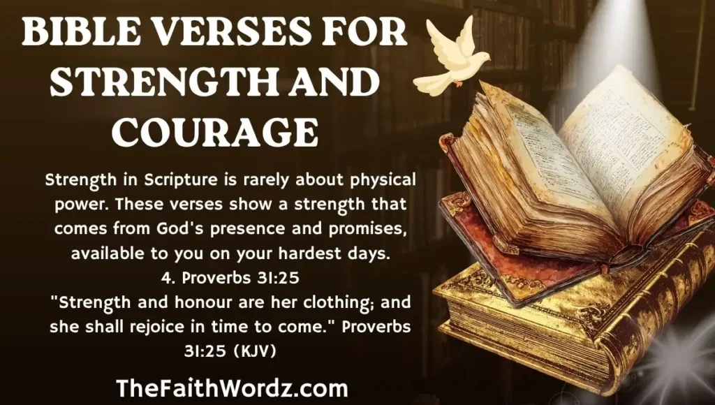 Bible Verses for Strength and Courage