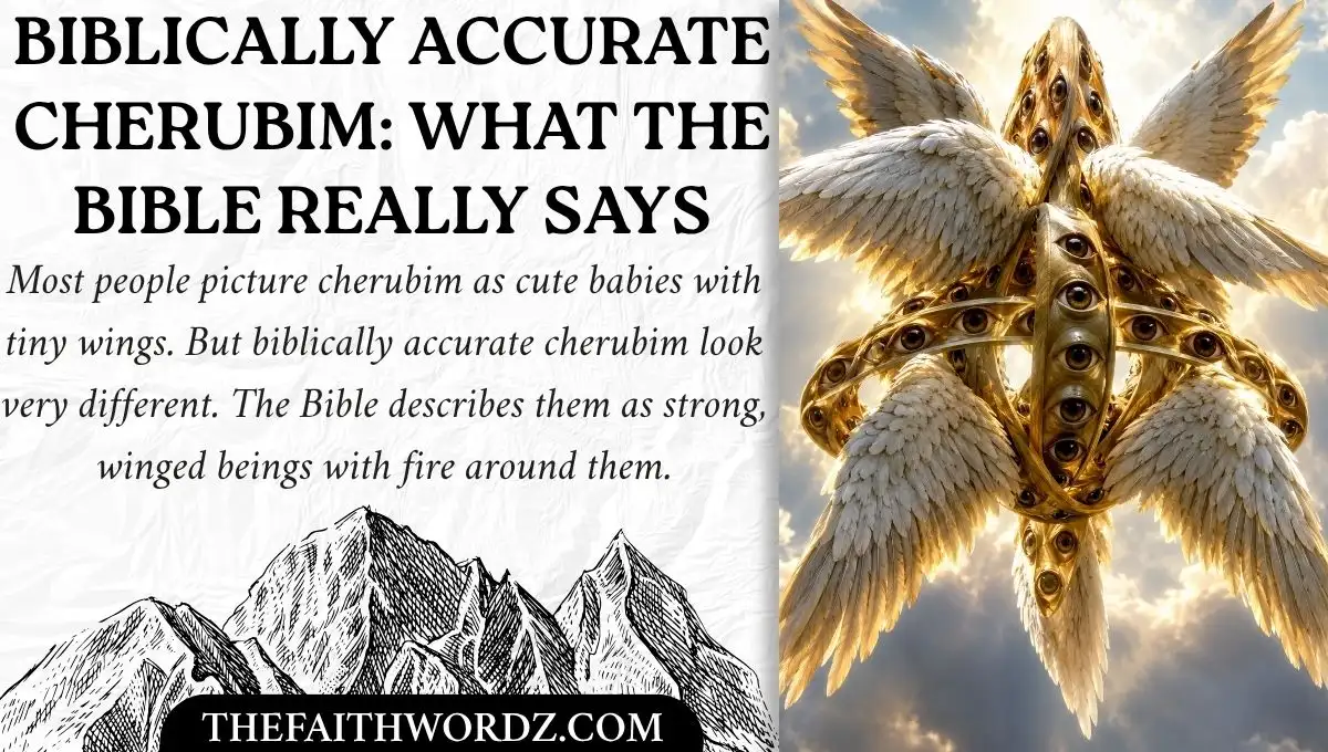 Biblically Accurate Cherubim: What the Bible Really Says
