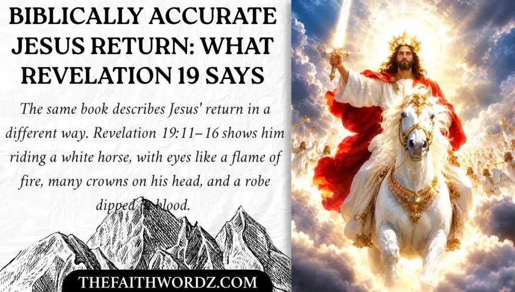 Biblically Accurate Jesus Return: What Revelation 19 Says