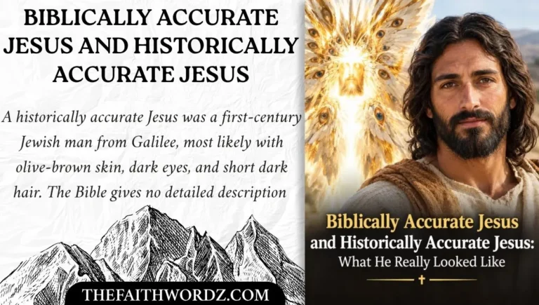 Biblically Accurate Jesus and Historically Accurate Jesus