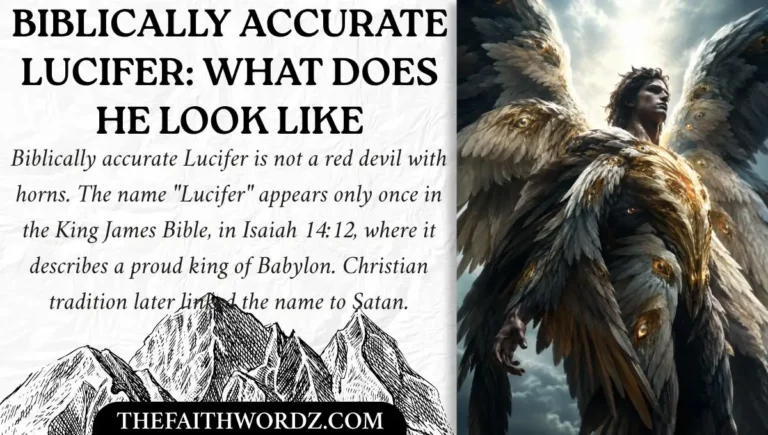 Biblically Accurate Lucifer: What Does He Look Like, and What Is the Truth About His Fall?