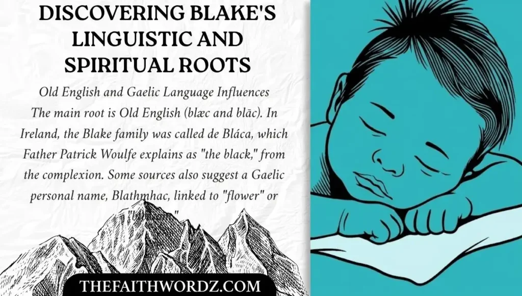 Discovering Blake's Linguistic and Spiritual Roots