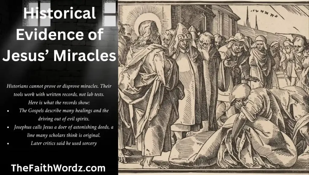 Historical Evidence of Jesus’ Miracles