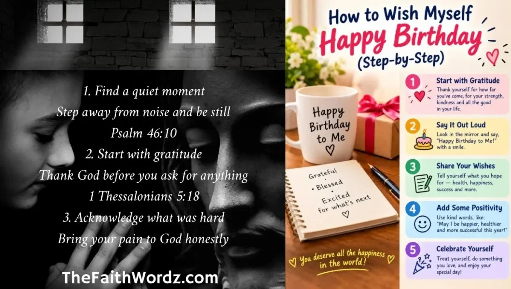 How to Wish Myself Happy Birthday (Step-by-Step)