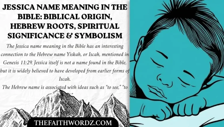 Jessica Name Meaning in the Bible: Biblical Origin, Hebrew Roots, Spiritual Significance & Symbolism
