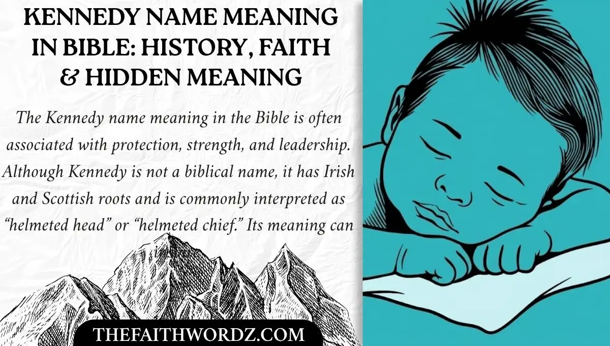 Kennedy Name Meaning in Bible: History, Faith & Hidden Meaning