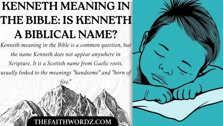 Kenneth Meaning in the Bible: Is Kenneth a Biblical Name?