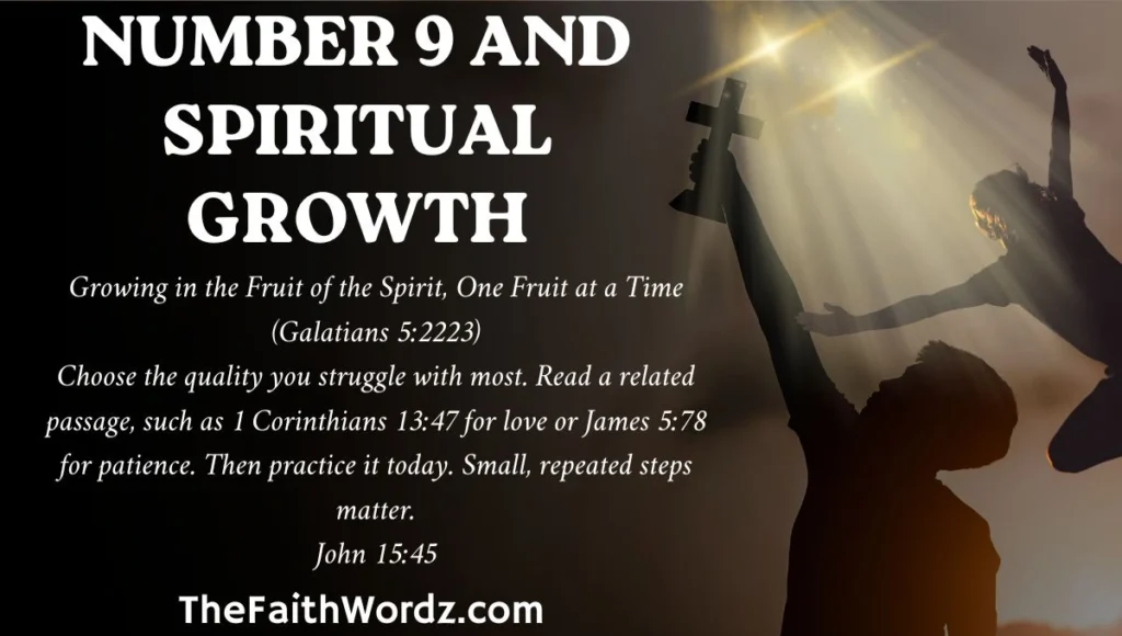 Number 9 and Spiritual Growth