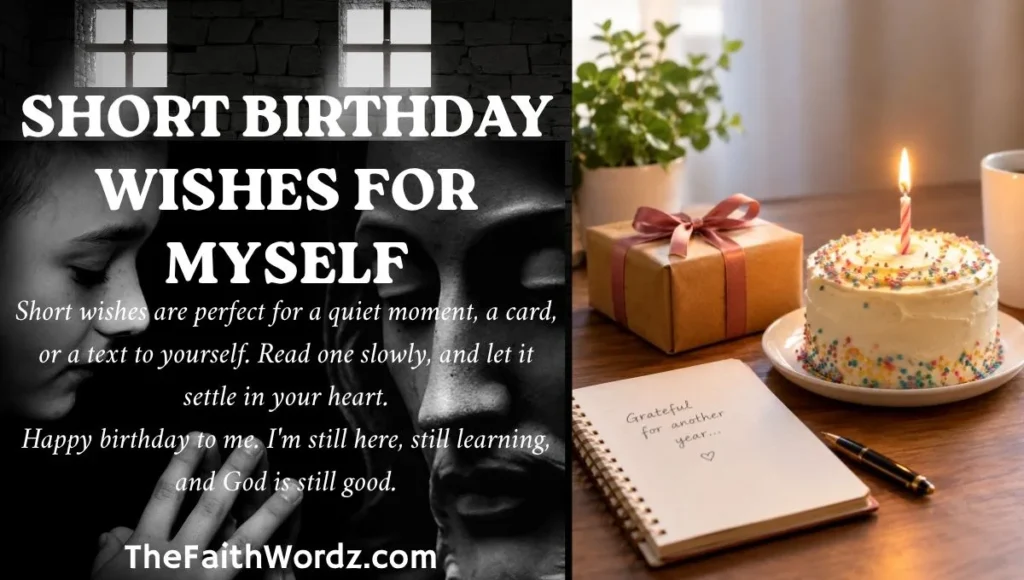 Short Birthday Wishes for Myself