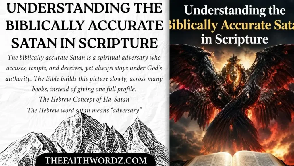 Understanding the Biblically Accurate Satan in Scripture