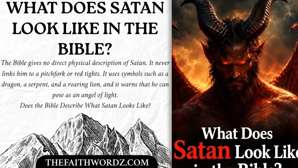 What Does Satan Look Like in the Bible?