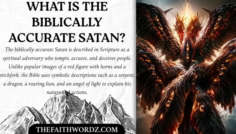 What Is the Biblically Accurate Satan? What the Bible Really Says About His Role and Appearance