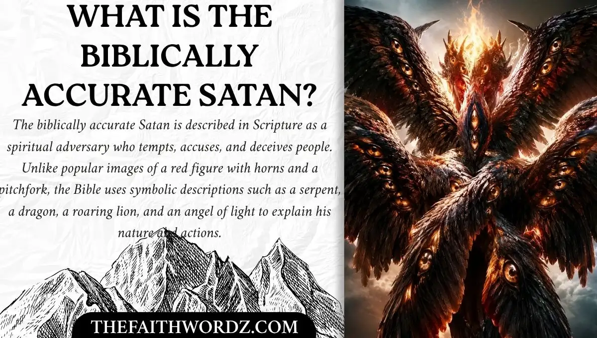 What Is the Biblically Accurate Satan? What the Bible Really Says About His Role and Appearance